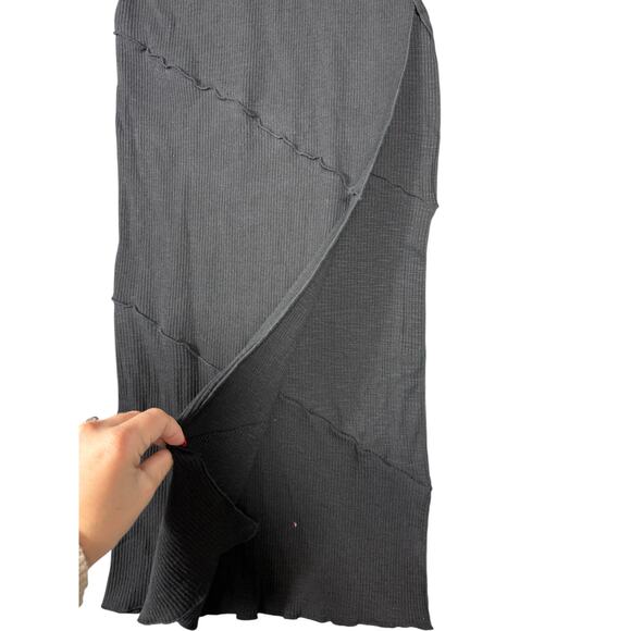 NEW- NWT Princess Polly Oscar Split Maxi Skirt Black US 4 / AU 8 - Picture 5 of 7